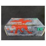 Box of MCR Safety Gloves Size L, 100 Gloves