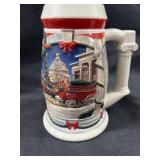 Budweiser Holiday Stein 2001
