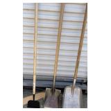 (2) Shovels (1) Aggie