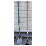 (1) Transfer Shovel (1) Hoe