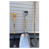 (3) Shovels - Digging, Transfer, Lg Transfer
