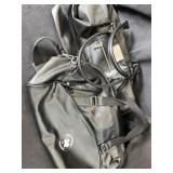 Workout/Gym Bags Black PVC (2)