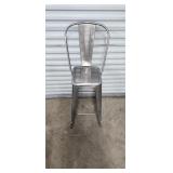 NEW Metal Bar Stool 47" T, 17"W, 17" Deep