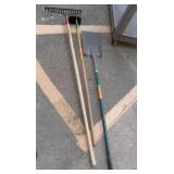 (3) Piece Light Duty/ Shovel, Rake & Hoe Scuffle