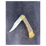Buck Folding Knife with Sheath