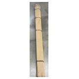 (12) Metal Mop Handles 5 ft NIB