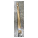(6) Broom / Mop Handles 5 ft