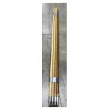 (6) Broom / Mop Handles 5 f