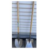 (2) Light Duty Digging / Transfer Shovels