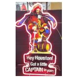 Houston Captain Morgan Neon Sign