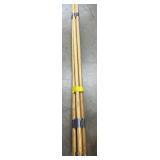 (6) Wood Mop Handles 5 ft