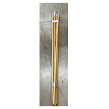 (6) Wood Mop Handles