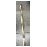 (3) Metal Mop Handles 5 ft