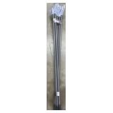 (6) Plastic Mop Handles 6 ft