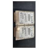 (2) Hard Drives