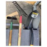 (3) Piece Light Duty/ Shovel,Rake,& Hoe Scuffle
