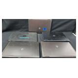 (5) HP Laptops PARTS ONLY!!!!