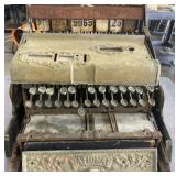 National 20th Century Antique Brass Cash Register