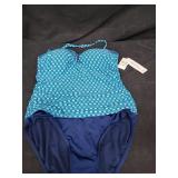 NWT Jantzen Tummy Control Halter Bathing Suit