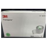 Transpore Surgical Tape (100) 1 in x 1.5 yd NIB