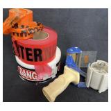 Emergency Tapes + Tape Gun