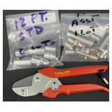 12 Pt Asst Hex Sockets(6) / 1/4 in Asst Drive