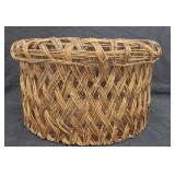 19.5"×11" Round Basket w/ Lid