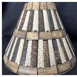 Carved Bone Lamp Shade