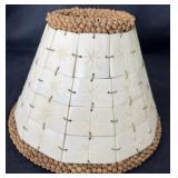 Carved Bone Lamp Shade