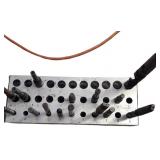 Metal Bit Base with Some Drill Bits