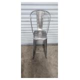 NEW Metal Bar Stool 47" T, 17"W, 17" Deep