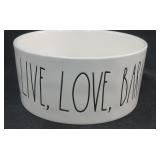 Rae Dunn Artisan Collection Live, Love, Bark Bowl