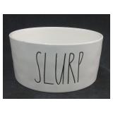 Rae Dunn Artisan Collection Slurp Dog Bowl ( New )