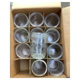 (12) Widemouth Canning Jars*