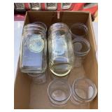 (12) Qt Canning Jars*