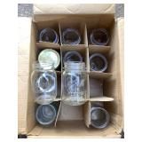 (12) Quart Canning Jars*