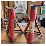 (2) Red Jack Stands