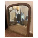 Antique Vanity Swivel Mirror, 22.5 in. W x 26.5