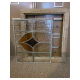 15x18 Framed Stained Glass