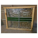 15x19 Framed Stained Glass