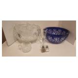 Punch Bowl w/12 Cups & More