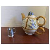 Zrike Danna Cullen Grapevine Stackable Tea Pot|