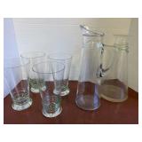 (4) Glass 8 oz + (2) Pitchers