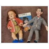 Pull String Pee Wee Doll and More