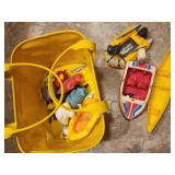 Yellow Basket of Bath Toys