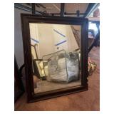 Vintage Mirror, 18.5 in. W x 24 in. H