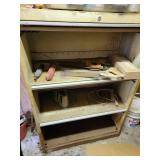 Meatl Cabinet and Contents