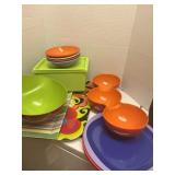 Colorful Serving Dishes
