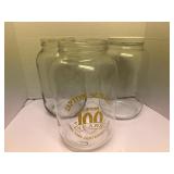 (3) Gallon Jars