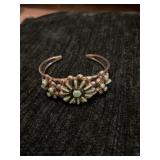 Turquoise Cluster Bracelet